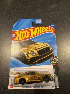 Estuche Bentley Continental GT3 A 2026 Hot Wheels HW Race Day 7/10 2018 (dorado) Foto 1 de 3