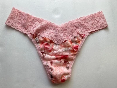 Hanky Panky Mujer Firma Encaje Original Tiro Tanga Ropa Interior Floral Talla Única Foto 1 de 4