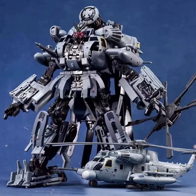 Blackout Helicopter Transformers MMP-13 KO Robot Action Figure Collectible Toy - Image 1 of 4