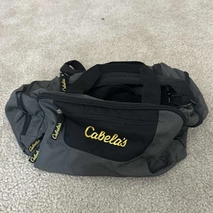 Bolsa de viaje Cabela's Catch All Gear caza pesca negro gris - Imagen 1 de 5