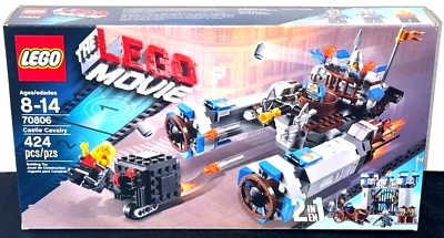 NOVO! THE LEGO MOVIE 70806 CASTLE CAVALRY (2014) / SIR STACKABRICK - Imagem 1 de 2