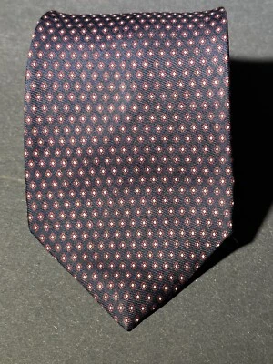 Corbata de seda Lord&Taylir para hombre azul rojo blanco usada  Foto 1 de 4