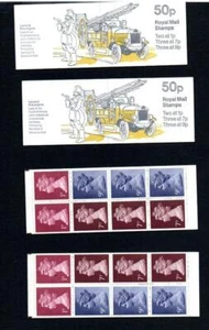 GB 1978-79 FB8A-FB8B VEICOLI COMMERCIALI SERIE 50p LIBRETTI PIEGHEVOLI - Foto 1 di 1