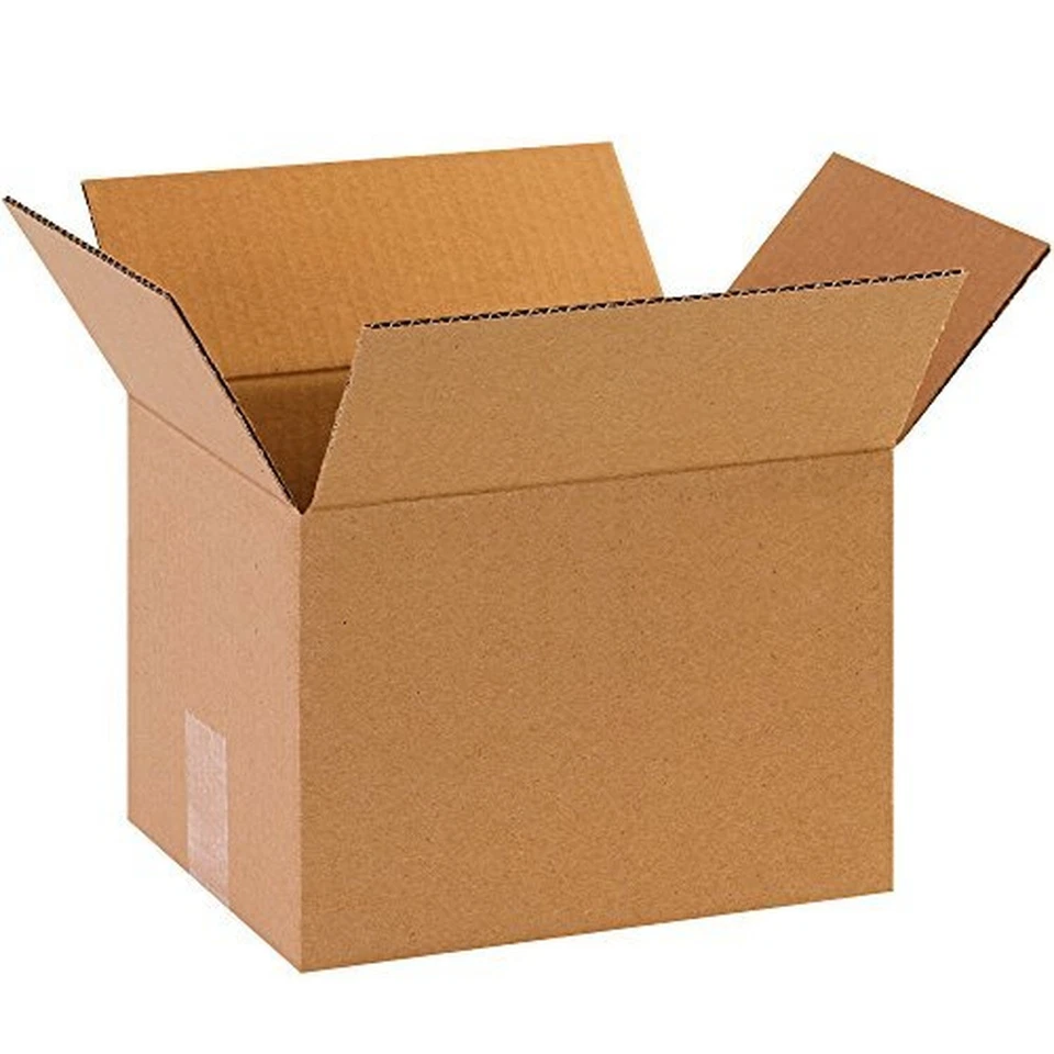 BOX USA 10 x 8 x 7 Corrugated Cardboard Boxes, Small 10"L x 8"W x 7"H, Pack o... - Image 1 of 1