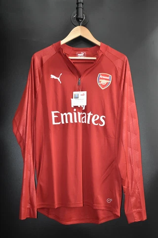 ARSENAL 2017-2018  ORIGINAL TRAINING SWEATSHIRT Size L (VERY GOOD) Cover