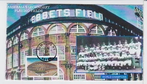 TurtlesTradingPost- Ebbets Field- Baseball- 2001 #3510 FDC- BGC Cachet - Picture 1 of 1