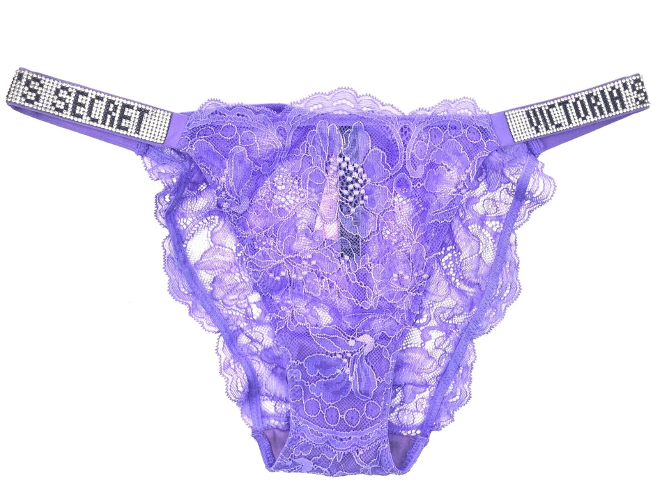 VICTORIA'S SECRET VERY SEXY SHINE STRAP BIKINI PANTY RHINESTONE XS S M L XL NWT - Image 1 of 1