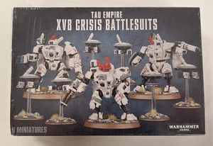 Warhammer 40K XV8 CRISIS Battlesuit Team 56-07 SEALED GW Damaged Box - Picture 1 of 3