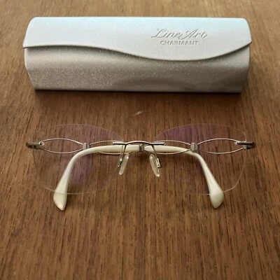 Gafas encantadoras XL 2105 GP Line Art Titan marco sin montura Japón 51[]17 135 Foto 1 de 4