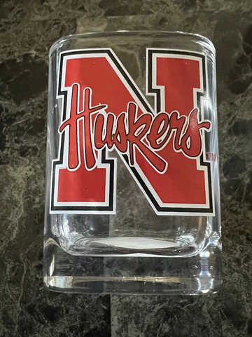 Nebraska Football Huskers Shot Glass Cover