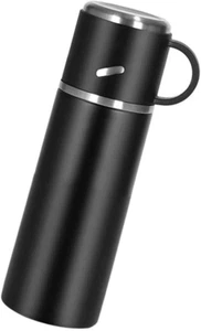 Insulated Water Bottle Travel Coffee Mug Stainless Steel Vacuum Flask Coffee Cup - Picture 1 of 7