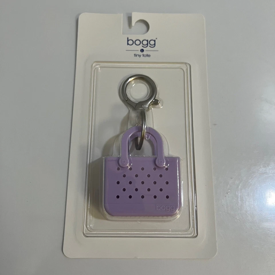 Autêntica bolsa BOGG pequena bolsa tote chaveiro bolsa com clipe charme - você escolhe a cor - Imagem 1 de 1