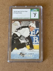 1995 1996 Upper Deck Be a Player #97 Wayne Gretzky CSC 7 CGC Hall of Fame NHL - Picture 1 of 2