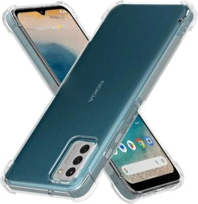 PIXFAB For Nokia G42 5G Case, Slim Clear Silicone Shockproof Armor Gel Phone Cover