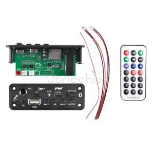 MP3 Bluetooth5.3 Audio Decoder Board USB TF Radio FM Receiver 2*3W MP3 Player - Picture 1 of 21