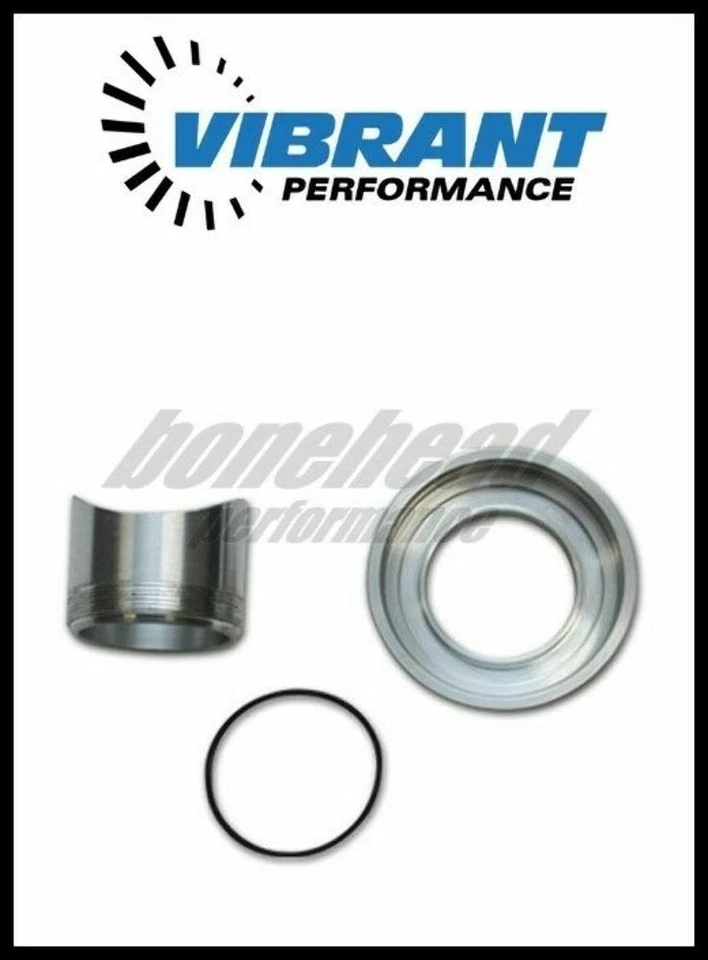 Vibrant 1452 Weld On Flange Kit for HKS SSQ BOV Mild Steel Weld Fitting - Image 1 of 1
