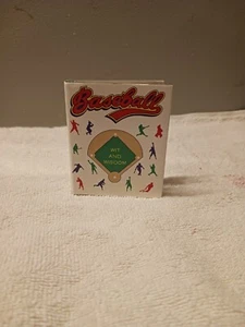 BASEBALL WIT AND WISDOM--RUNNING PRESS MINATURE EDITION--1992 - Foto 1 di 4