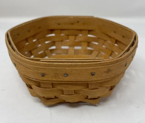Longaberger 2001 Basket Hexagon Small Flaw Cover