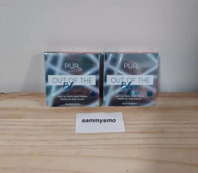 Pur Out Of The Blue Ray of Light, paleta de rubor de tocador iluminada, x2 Foto 1 de 4