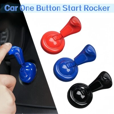 Car One Button Start Lever Car Push to Start Button Rocker Buttons Joystick Hot
