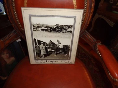 Foto antigua de carreras de caballos Pimlico Race Track 11/12/47: E.F.Truscotts "Kumyss" Foto 1 de 4