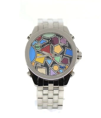 Jacob & Co Five Timezone Diamond Stainless Steel Watch JCM-113DA - Image 1 of 3