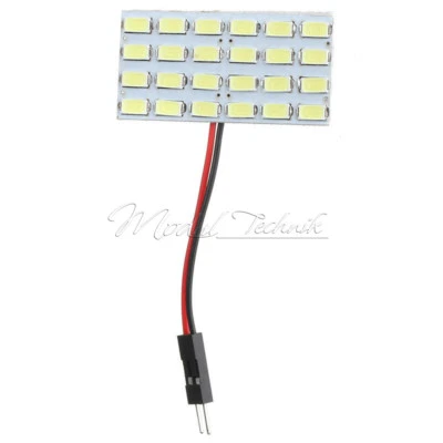 MARKENLOS 12V 24LED 5730 SMD LED Light Panel Board Car Interior Dome Reading Lamp Light 3W