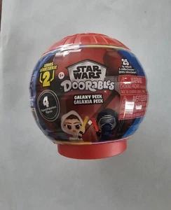 SERIES 2 DISNEY STAR WARS DOORABLES GALAXY PEEK 4 FIGURE SURPRISE BALL DEATHSTAR - Picture 1 of 2