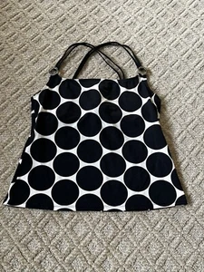 LA BLANCA BY ROD BEATTLE WOMEN'S SWIMWEAR TOP SIZE 12 BLACK/WHITE - Picture 1 of 8