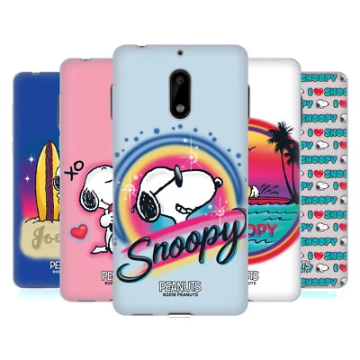 FUNDA OFICIAL DE GEL SUAVE CON AERÓGRAFO PEANUTS SNOOPY BOARDWALK PARA TELÉFONOS NOKIA 1 Foto 1 de 4
