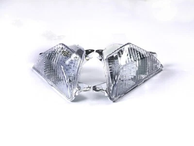 LED Front Turn Signals Clear Lens fit Kawasaki 2016-2020 Ninja 400R,EX400 - Image 1 of 4
