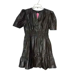 SIMPLY SOUTHERN "The Leather Dress" w/Pockets Black  size 2XL - Picture 1 of 3