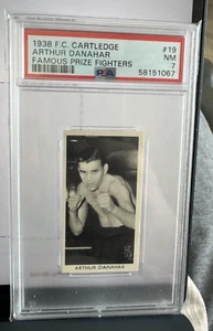 F.C. 1938 CARTLEDGE FAMOSO PREMIO LUCHADORES #19 ARTHUR DANAHAR PSA 7 - Imagen 1 de 2