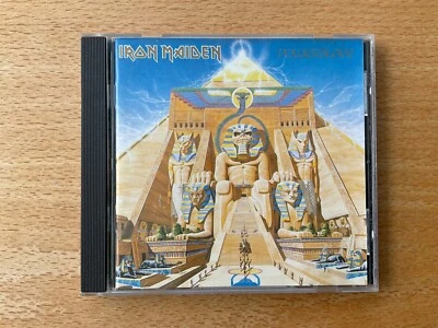 CD Iron Maiden - Powerslave, 1st press 1984, Made in Holland, sehr gut very good - Bild 1 von 4