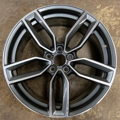 1 Refurbished  Audi S3 Wheel Rim Machine & Charcoal 19x8" 2015-2018 #58952 - Image 1 of 3