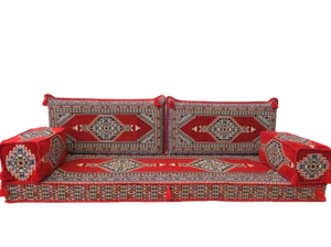 Arabische Wohnzimmermöbel, Arabisches Majlis Sofa, Arabische Bodensitzgruppe, Jalsa - Bild 1 von 9