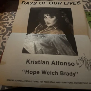 Kristian Alfonso AUTOGRAPHED Days Of Our Life SIGNED 8 x 11 PHOTO REPRINT - Bild 1 von 4