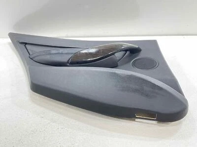 Se adapta a BMW 328i F30 2012-2018 sedán panel de moldura trasero izquierdo de la puerta del conductor negro OEM Foto 1 de 4