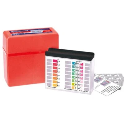 POOL-I.D. Pooltester TestKit Chlor, Brom, Alkalinität + pH / 3x 20 Tabl. DPD1 Alka Phenol