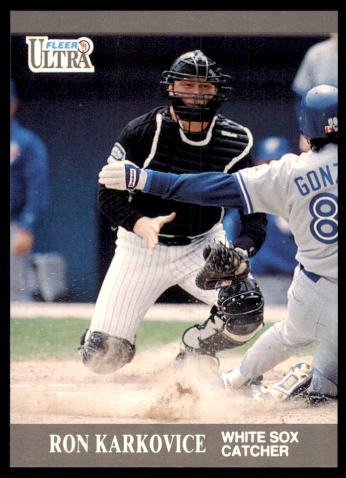 1991 Fleer Ultra Update Ron Karkovice Baseball Cards #U-16 - Image 1 of 2