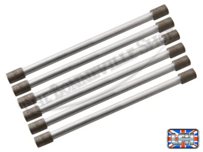 JUEGO DE VARILLAS DE EMPUJE TRIUMPH 750 T160 TRIDENT TRIPLE MOTOR (6) 1975 HECHO EN REINO UNIDO PN# 71-3974 Foto 1 de 2