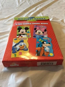 DISNEY ‘MY FIRST BOOKS’ 4 Fun Shaped Board Books - Bild 1 von 7
