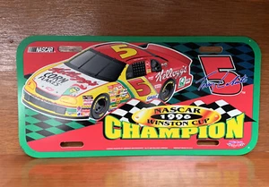 Tony Labonte #5 Nascar Wincraft Plastic License Plate Kellogg Car 1996 Champion - Picture 1 of 5