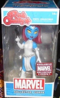 FIGURA FUNKO ROCK CANDY - MÍSTICA - CUERPO DE COLECCIONISTAS DE MARVEL Foto 1 de 2