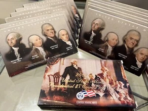 2007-S Presidential Dollar  4- Coins Proof Set • Original Box & COA, - Picture 1 of 4