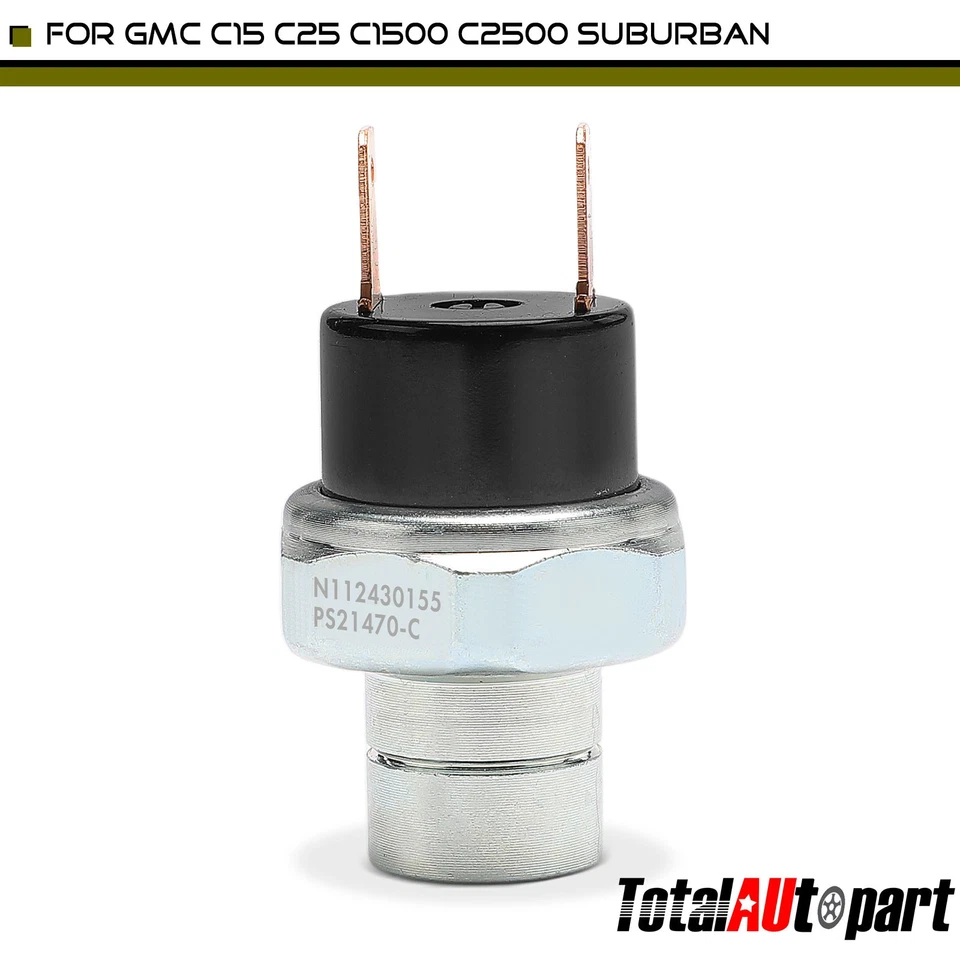 Interruptor de presión HVAC para GMC C15 C25 C2500 C1500 C15/C1500 C25/C2500 Suburban Foto 1 de 4