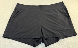 Athleta Women's Black Brooklyn Pull On Shorts Size 26 4" Inseam - Picture 1 of 8
