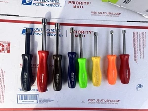 Snap On 8 Insulated Nut Driver Set Standard Like New - Bild 1 von 3