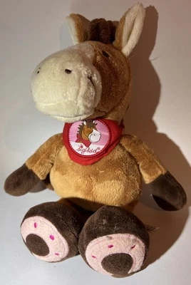 Sigikid Plüschtier Schlenker PFERD SWEETY  rotes Tuch Hufeisen - Bild 1 von 4