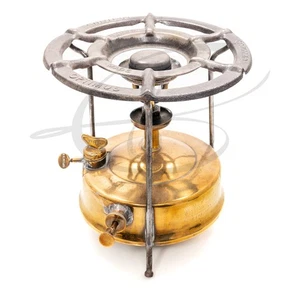 Old Vintage Primus No.5:s Kerosene Pressure Brass Camping Stove, Made In Sweden - Picture 1 of 15